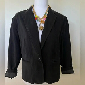 Briggs Petite Black Blazer - size: 8Petite
